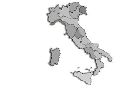 Mappa sensibile dell'Italia